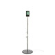 Lettore Green Pass automatico professionale Gocciasana Tutela-Ti - con piantana - schermo 5"