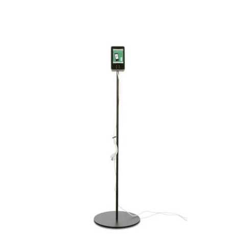 Lettore Green Pass automatico professionale Gocciasana Tutela-Ti - con piantana - schermo 5"