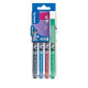 Penna roller a inchiostro liquido Pilot Hi-Tecpoint V5 -  punta 0,5 mm - 4 colori - Set2go 4 pezzi -