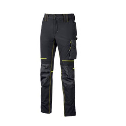 Pantalone da lavoro U-Power ATOM Black Carbon - taglia L PE145BC-L