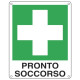 Cartello d'emergenza 12x14,5 cm Cartelli Segnalatori "Pronto soccorso" E20101K