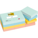 Foglietti riposizionabili Post-it® Beachside - conf. 12 blocchetti da 100 ff Post-it® 38x51 mm - 653