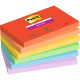 Foglietti Post-it® Super Sticky Playful - conf. 6 blocchetti da 90 ff Post-it® 76x127 mm - 655-6SS-P