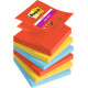 Ricariche di foglietti Post-it® Super Sticky Z-Notes Playful - conf. 6 blocchetti da 90 ff Post-it® 