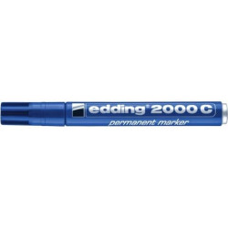 Marcatore permanente edding 2000 C punta conica 1,5-3 mm blu 4-2000C003