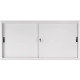 Sopralzo per armadio in metallo a porte scorrevoli Tecnical 2 618S 180x45x85 cm grigio