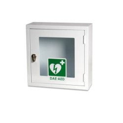 Teca per defibrillatore VISIO - bianco PVS senza allarme DEF040