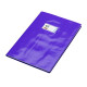 Copriquaderno con etichetta - Coprimaxi Beat A4 in PVC laccato spessore 180 μm CoLibrì viola - PF020