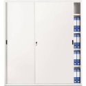 Armadio a porte scorrevoli 618 Tecnical 2 - bianco