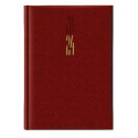 Agenda 2023 Giornaliera 14,5x20,5 cm S/D Madrid rosso inglese 0640SPEC-RI