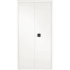 Armadio multiuso a porte battenti Tecnical 2 BA-90-PIANI - 4 ripiani 90x41x181,5 cm bianco