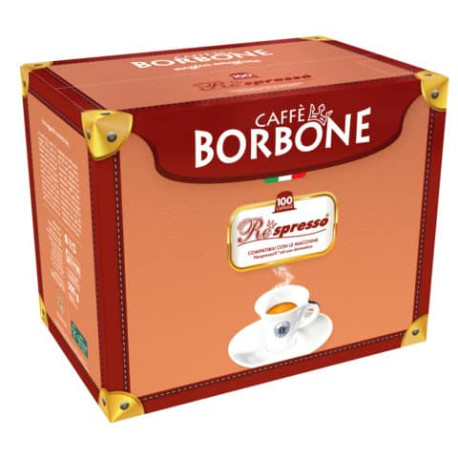 Capsule compatibili Represso 100 pz Caffe Borbone qualità Dek Green REBDEK100N