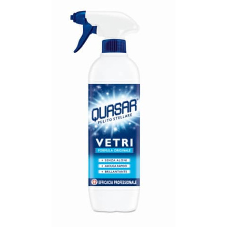 Detergente vetri - 650 ml Quasar Alcool  05-0270