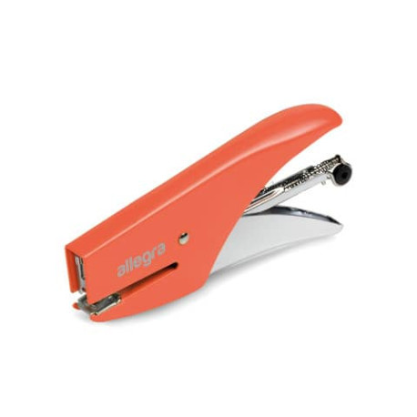 Cucitrice a pinza Allegra Fluo - 200 punti - 15 fogli Iternet arancio 0183AR