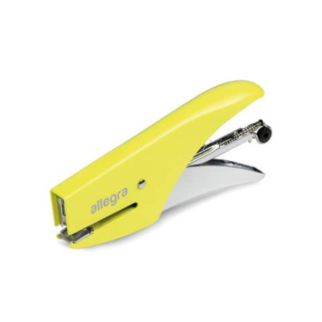 Cucitrice a pinza Allegra Fluo - 200 punti - 15 fogli Iternet giallo 0183GI