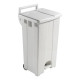 Pattumiera bianca Derby 2x45 L - 50x52x93 cm TTS coperchio bianco 00005755