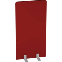 Pannello acustico in similpelle ignifuga 80x160 cm Motris rosso PANAC80160C26