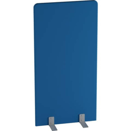 Pannello acustico con rivestimento in similpelle ignifuga 80x160 cm Motris blu PANAC80160C28