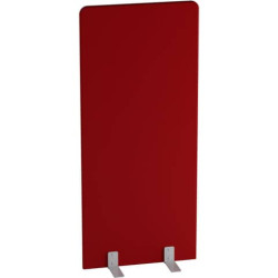 Pannello acustico con rivestimento in similpelle ignifuga 80x180 cm Motris rosso - PANAC80180C26