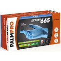 Guanti monouso in nitrile Palmaro Expert 665 Icoguanti taglia M - blu - conf. 100 pezzi - PX665-M